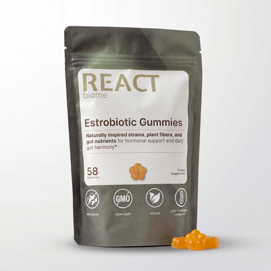 REACT Biome Estrobolome Gummies