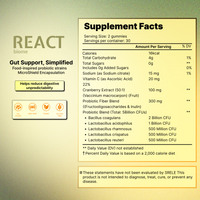 ReactBiome Probiotic Gummies
